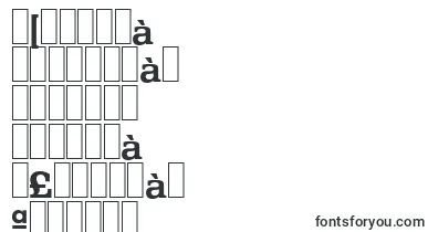 PenthouseserialBold font – bengali Fonts